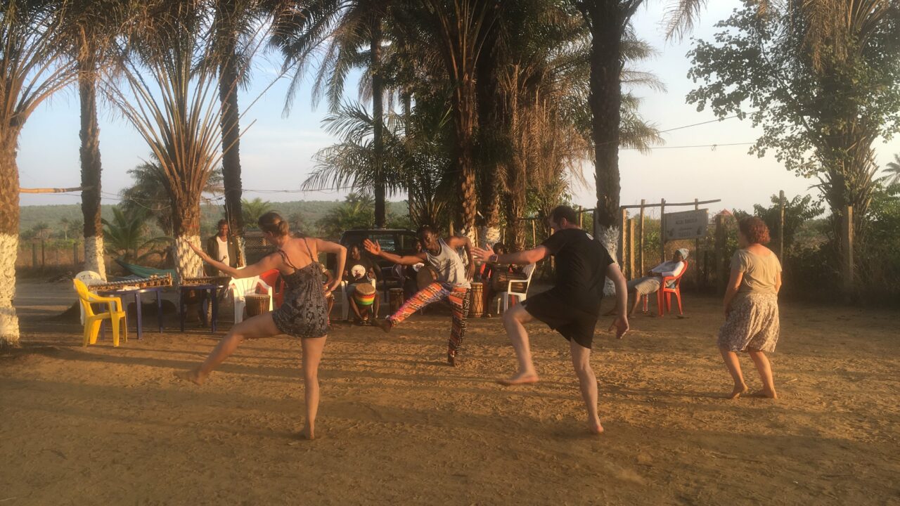 Dance workshop in Guinea