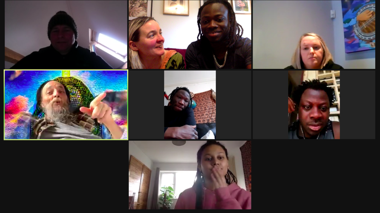 Zoom meeting screenshot