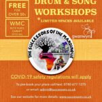 African djembe & drum and song workshop poster