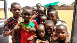 Kids in Conakry