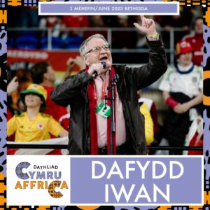 Dafydd Iwan festival promo picture